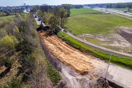 Obwodnica Bierunia, węzeł Bieruń i łącznica. Co słychać na placu budowy?